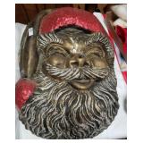 Large glittery Santa walk decoration