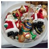 Glass ornaments