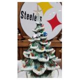 Ceramic lighted  tree
