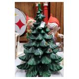 Ceramic Christmas tree - needs lights