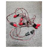 String of vintage Christmas lights