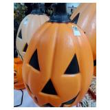 Blow mold large pumpkin