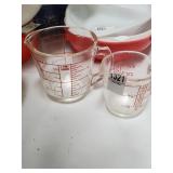 Pyrex measuring cups