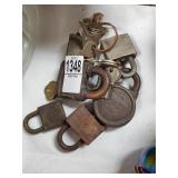 Vintage padlocks