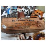 Blasting cap box