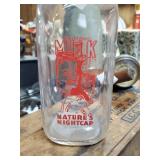 Sanitary dairy Co. Qt bottle Johnstown pa