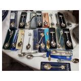 Lot of 25 Souvenir spoon collection