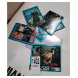 TV series CHiPs cards