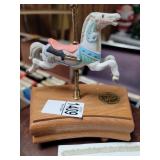Tobin Fraley Carousel horse w/ certificate