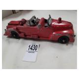 Vintage diecast fire truck