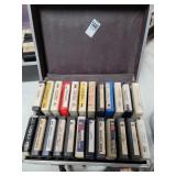 8-track tapes in case