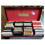 8 track tapes in case