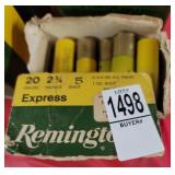 20 gauge shotgun shells missing a few