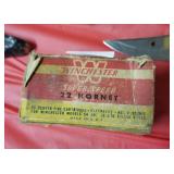 Vintage 22 Hornet Ammo