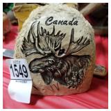 Canada moose paper weight