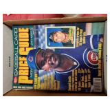 Box of baseball card magazines