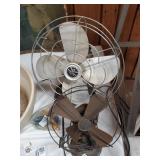 2 vintage fans