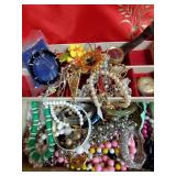 Jewelry box with contents