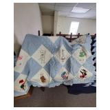 Around the world quilt