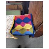 Quilted pillow shaw