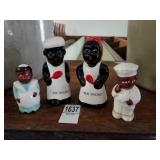 Lot of salt and pepper shakers