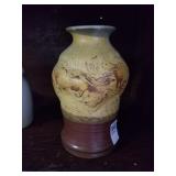 Schrader bi color vase