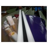 13 rolls of vinyl, assorted colors