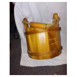 Wooden bucket