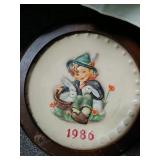 Hummel 1986 Collectors plate