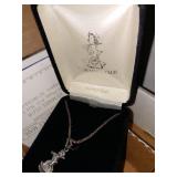 Hummel sterling silver necklace