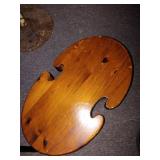 Ethan Allen footstool / milk stool