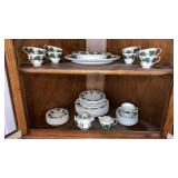 Wedgwood "Napoleon Ivy" fine china 49-pc England