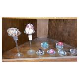 Shelf lot Pysanky eggs