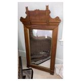 Eastlake Victorian mirror 43" x 24"
