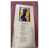 Finding Her Here Poem plaque 21" x 10"