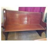 Church pew 53" in length