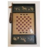 Hanging checkerboard