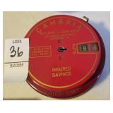 Cambria Savings & Loan coin bank