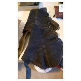 Pair of vintage wool spats