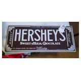 Hershey Ande Rooney porcelain enameled sign