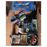 Christmas decorations, 6 ceramic houses small