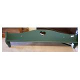 Green wall shelf 49" long
