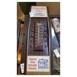 Canadian Club wall thermometer