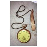 Antique Elgin pocket watch w/ fob knife
