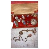 Lot of  jewelry pieces 14k gold filled watch