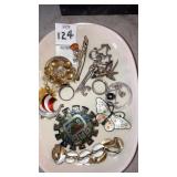 Sterling silver lot of jewelry Norway Mexico asst