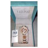 Ecclissi Sterling silver ladies wristwatch new