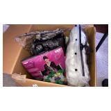 Box of Halloween costumes