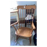 Maple rocking chair