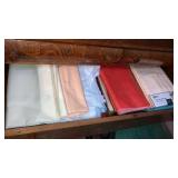 Tablecloths plaques lot in buffet